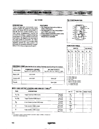 Datasheet S54122CW производства Неопределенные