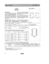 Datasheet S74LS76W manufacturer Неопределенные