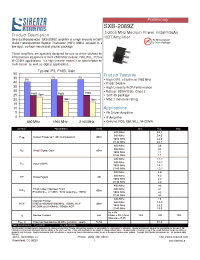 Datasheet SXB-2089 manufacturer Неопределенные