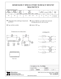Datasheet T-17204 manufacturer Неопределенные