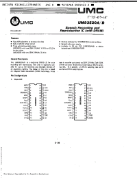 Datasheet UM93520BF производства Неопределенные