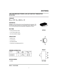 Datasheet ZX5T955GTC производства Неопределенные
