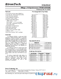 Datasheet EM638165TS-6 производства Etron