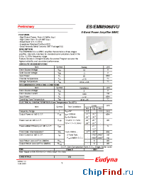 Datasheet FMM5822VU производства Eudyna