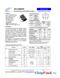 Datasheet P0120009P manufacturer Eudyna
