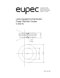 Datasheet D660N-1200 производства Eupec