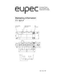 Datasheet DT101F производства Eupec