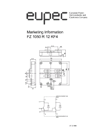 Datasheet FZ1050R12KF4 производства Eupec