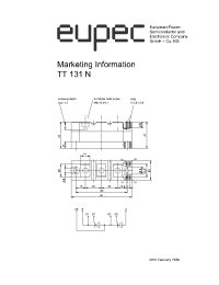 Datasheet TD131N производства Eupec