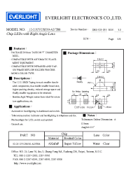 Datasheet 12-21UYC/S530-A2/TR8 manufacturer Everlight