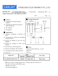 Datasheet 94-22SURC/S530-A2/S2 производства Everlight
