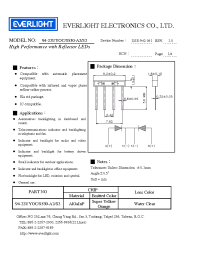 Datasheet 94-22UYOC/S530-A2/S2 производства Everlight