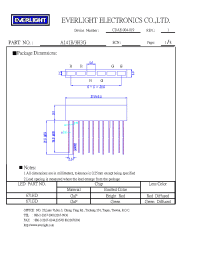 Datasheet A141B/3H3G manufacturer Everlight