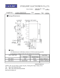 Datasheet A1844-10B/GYGY manufacturer Everlight
