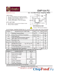 Datasheet EMP104-P2 производства Excelics