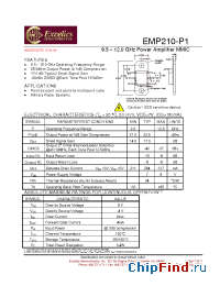 Datasheet EMP210-P1 производства Excelics