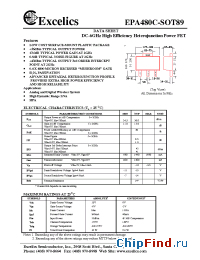 Datasheet EPA480C-SOT89 производства Excelics