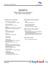 Datasheet ES35P16-75CG2R manufacturer ExcelSemi