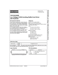 Datasheet 74VCXH16240MTD manufacturer Fairchild