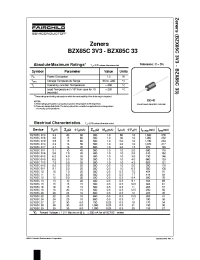 Datasheet BZX85C12 manufacturer Fairchild