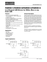 Datasheet FAN5611 manufacturer Fairchild