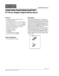 Datasheet FAN7685M manufacturer Fairchild