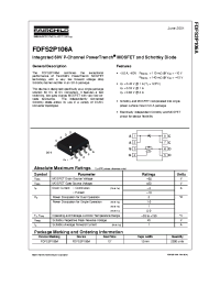 Datasheet FDFS2P106A производства Fairchild
