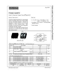 Datasheet FDMA1029PZ производства Fairchild