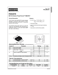 Datasheet FDS3570 производства Fairchild