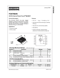 Datasheet FDS7064N производства Fairchild