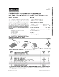 Datasheet FGP20N6S2D производства Fairchild