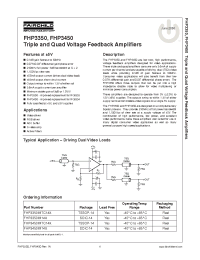 Datasheet FHP3350 производства Fairchild