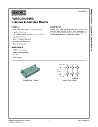 Datasheet FMS6G20US60S производства Fairchild