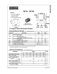 Datasheet GBU1G производства Fairchild