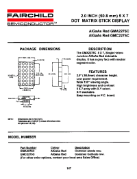 Datasheet GMC2257C производства Fairchild