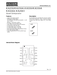 Datasheet KA3302 производства Fairchild