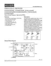 Datasheet KA5L0265R производства Fairchild