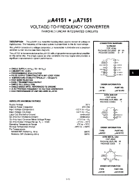 Datasheet RC4151HC производства Fairchild