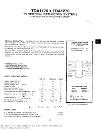 Datasheet TDA1270 производства Fairchild