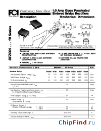 Datasheet DFZ001 производства FCI