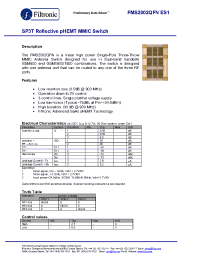 Datasheet FMS2002QFNES1 производства Filtronic