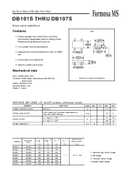 Datasheet DB105S производства Formosa