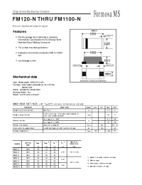 Datasheet FR1606 производства Formosa