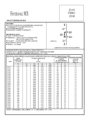 Datasheet Z130 manufacturer Formosa