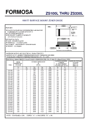 Datasheet ZS260L производства Formosa