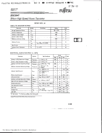 Datasheet 2SC3947 производства Fujitsu