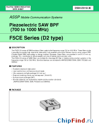Datasheet F5CE-820M00K202 manufacturer Fujitsu