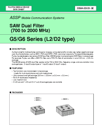 Datasheet FAR-G5CN-942M50-D294-W производства Fujitsu