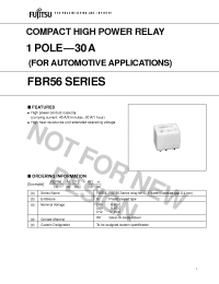 Datasheet FBR56ND06W1 производства Fujitsu