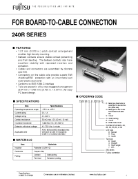 Datasheet FCN-240D020-G производства Fujitsu